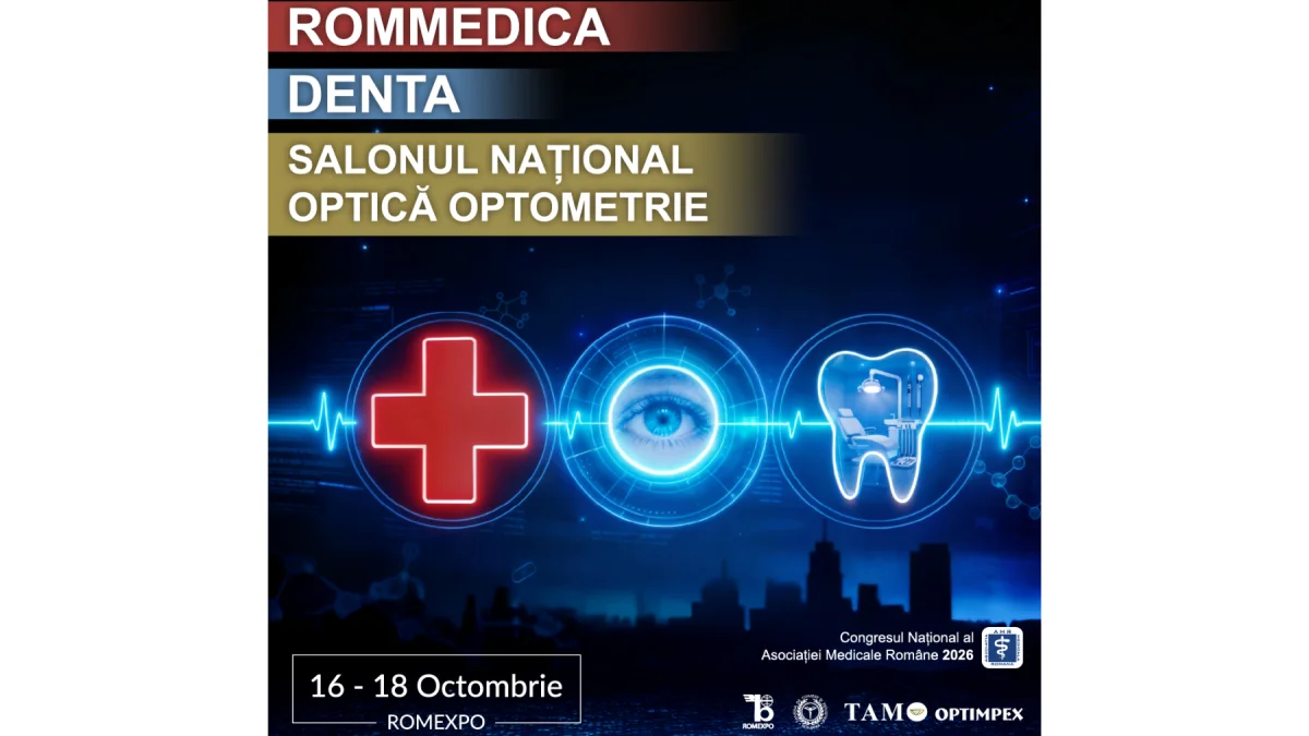 DENTA & ROMMEDICA 2026  Viitorul Sănătății sub un singur acoperiș
