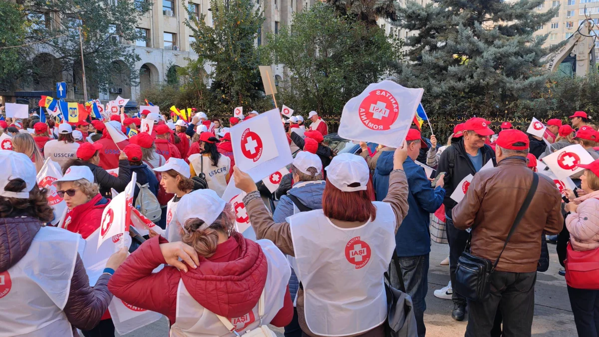 Grevă generală în Sănătate: Sanitas acuză presiuni asupra angajaților înainte de declanșarea protestului