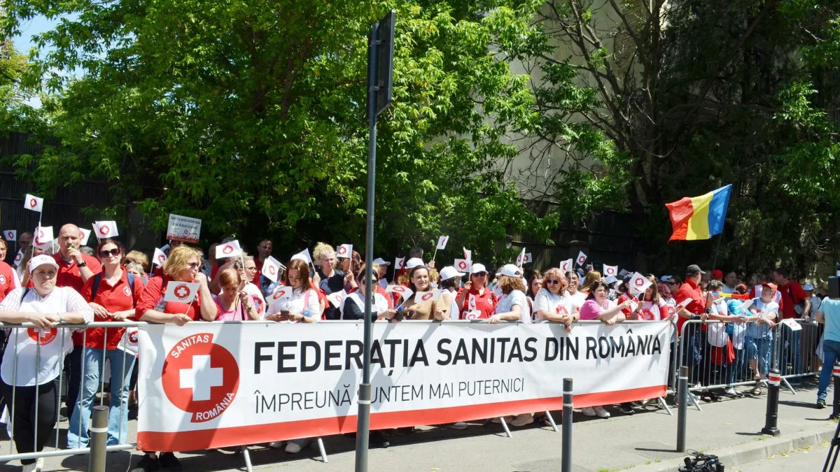 SANITAS declanșează grevă generală în sănătate din 28 iulie. Grevă de avertisment în 20 iulie