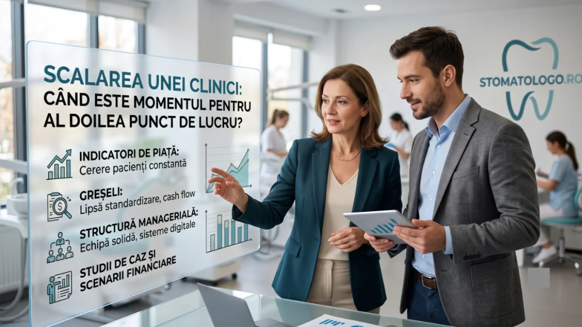 Scalarea unei clinici stomatologice: cum știi când e momentul pentru al doilea cabinet