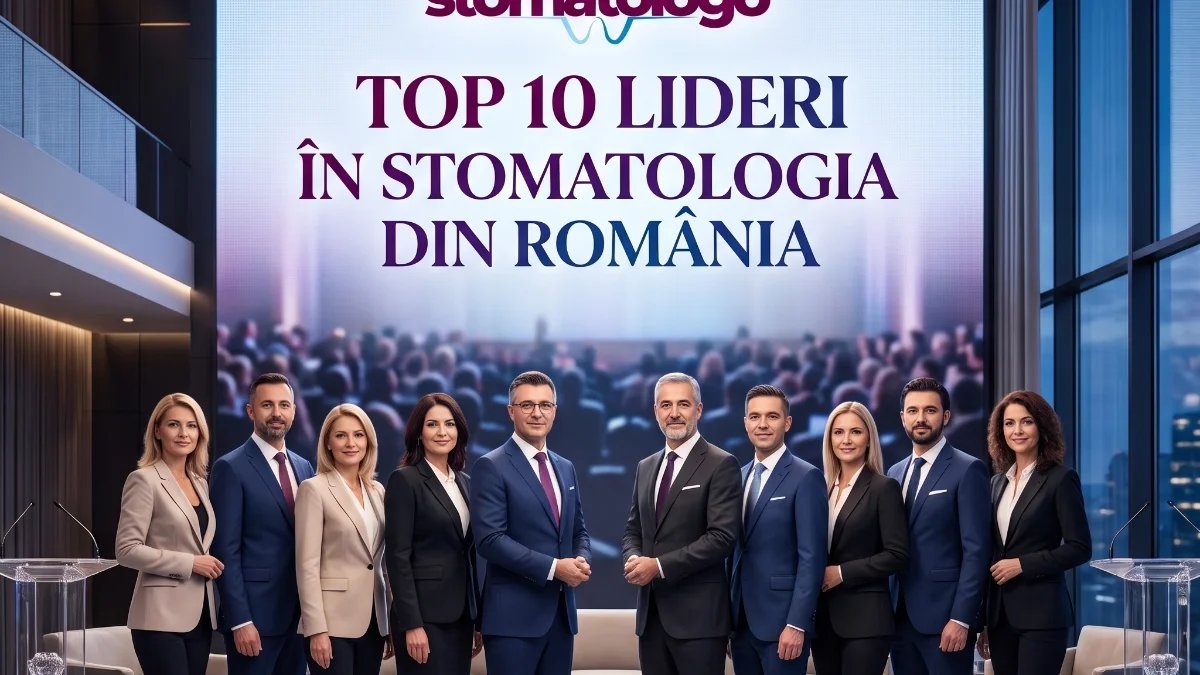 Top 10 Romanian Dental Leaders: cine sunt profesioniștii care schimbă stomatologia din România
